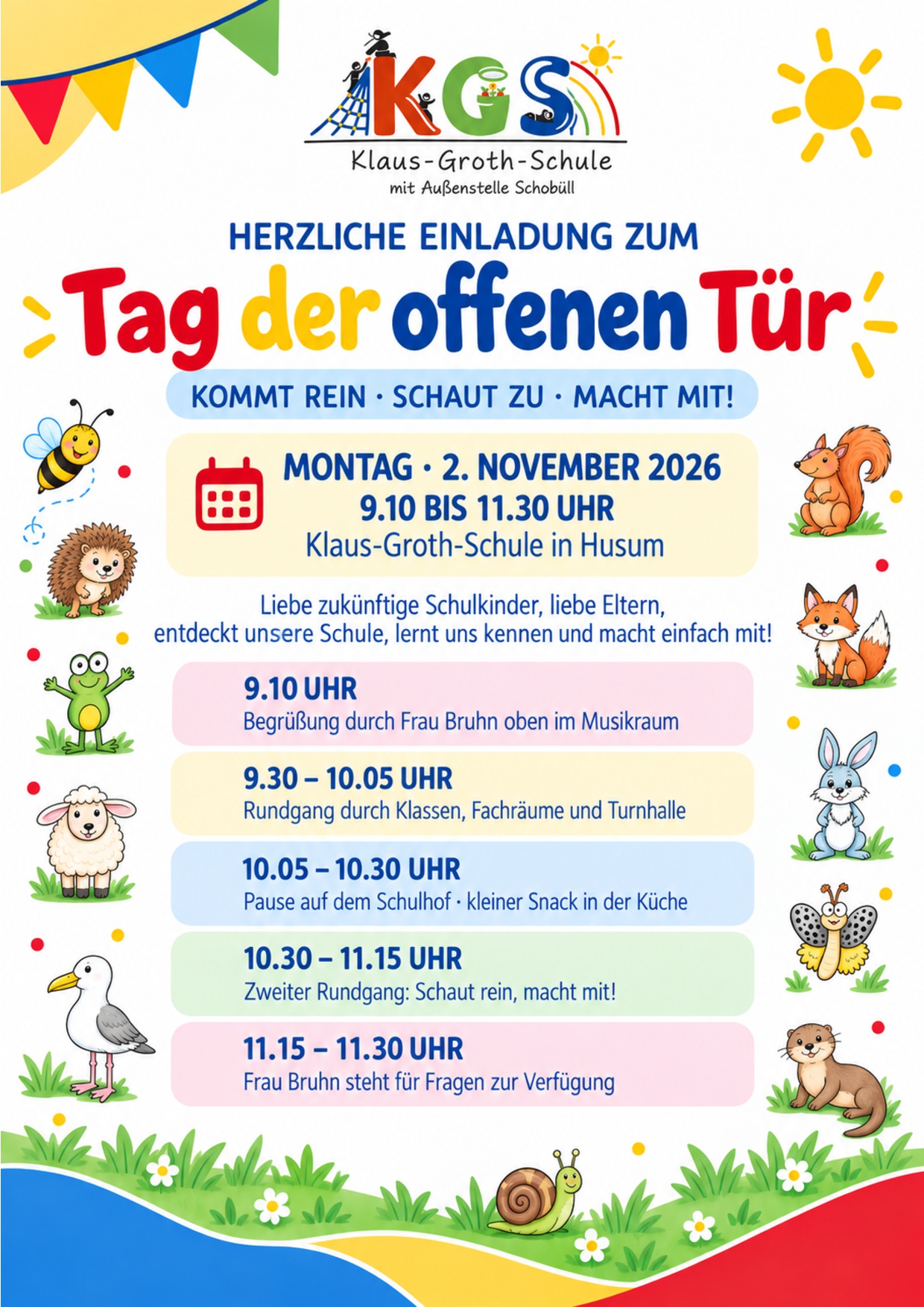 Einladung Tag der offenen Tur 26